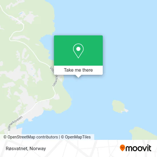 Røsvatnet map