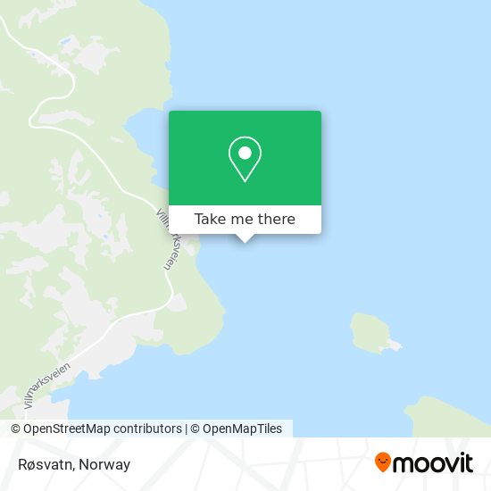 Røsvatn map
