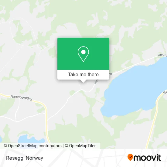 Røsegg map