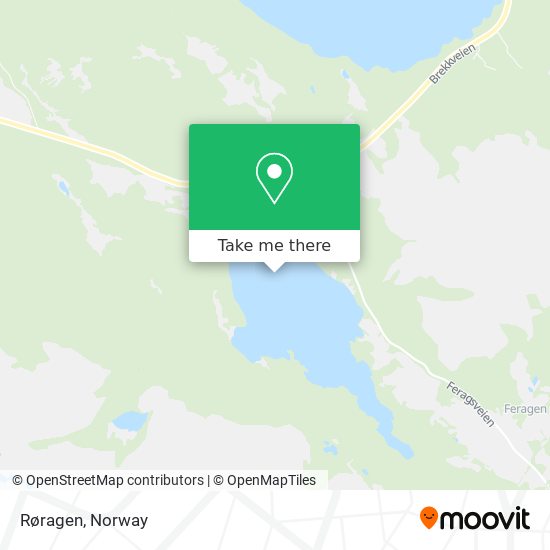 Røragen map