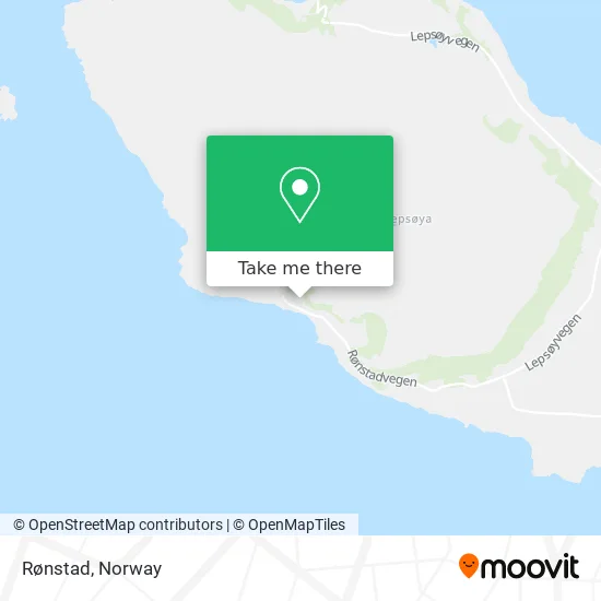 Rønstad map