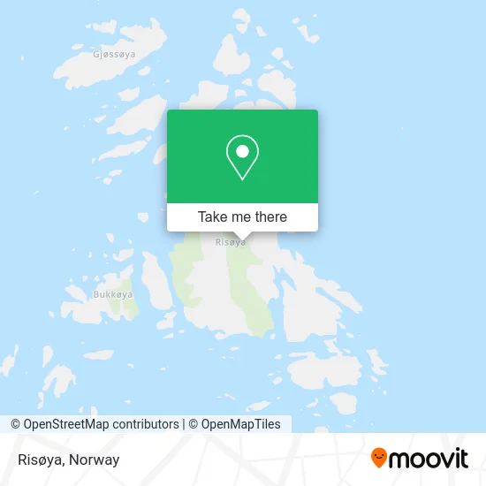 Risøya map