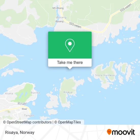 Risøya map