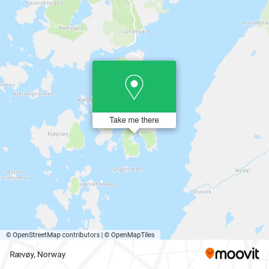 Rævøy map