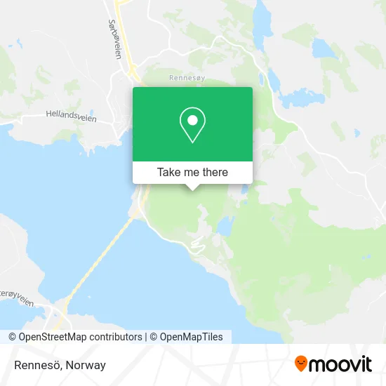 Rennesö map