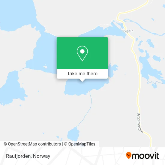 Raufjorden map