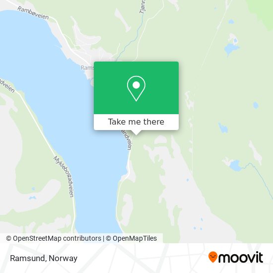 Ramsund map