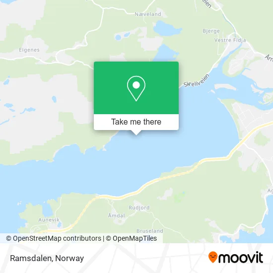 Ramsdalen map