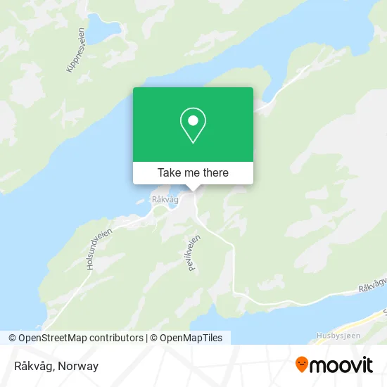 Råkvåg map