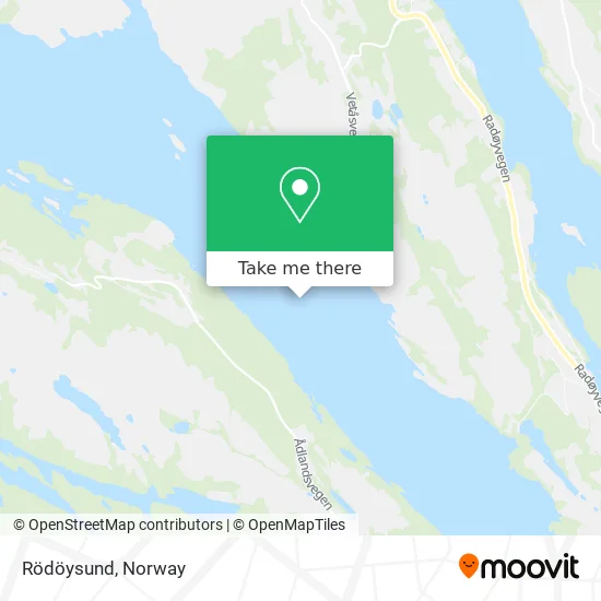 Rödöysund map