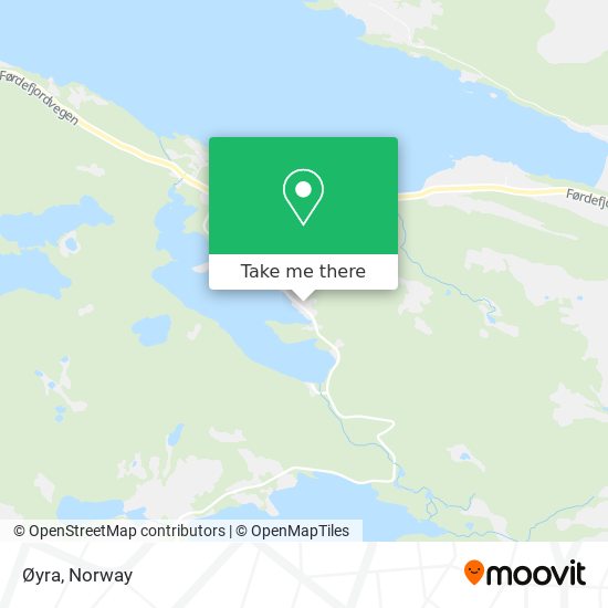 Øyra map