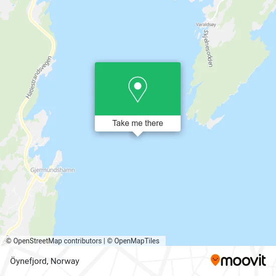Öynefjord map