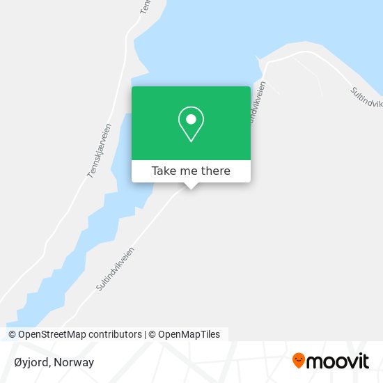 Øyjord map