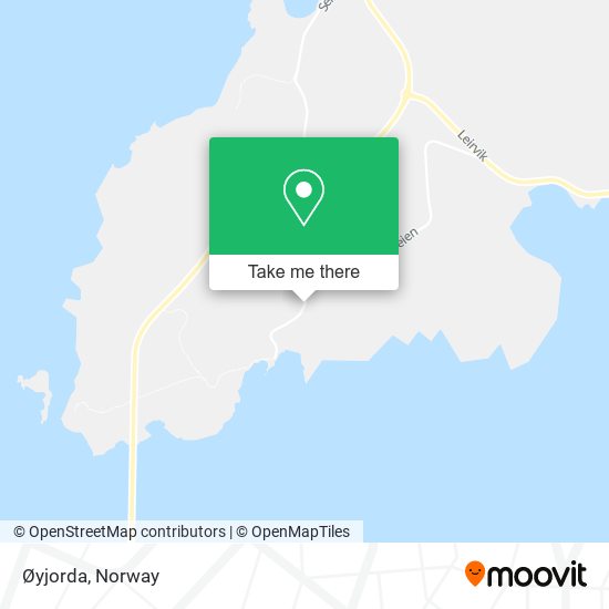 Øyjorda map