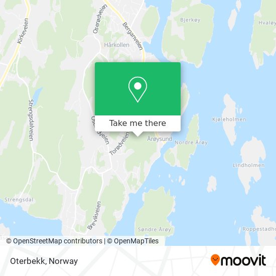 Oterbekk map