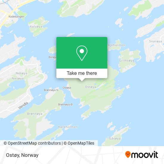 Ostøy map