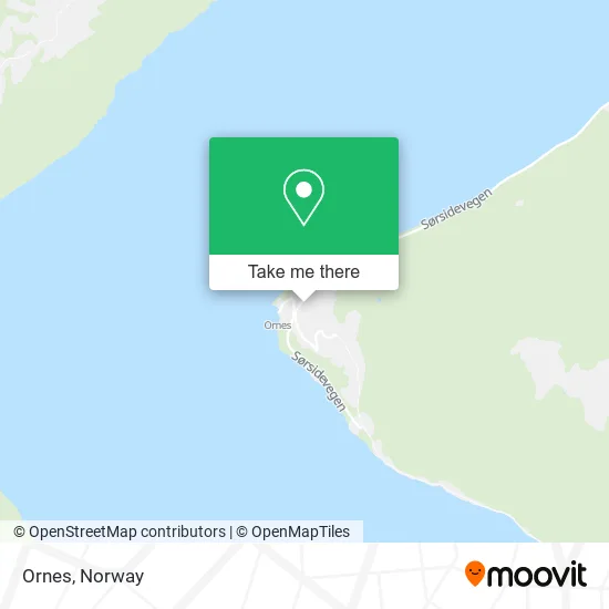 Ornes map