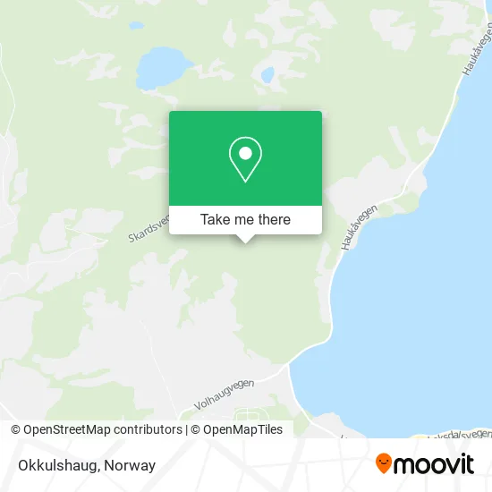 Okkulshaug map
