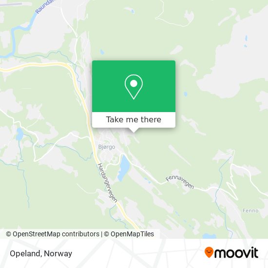 Opeland map