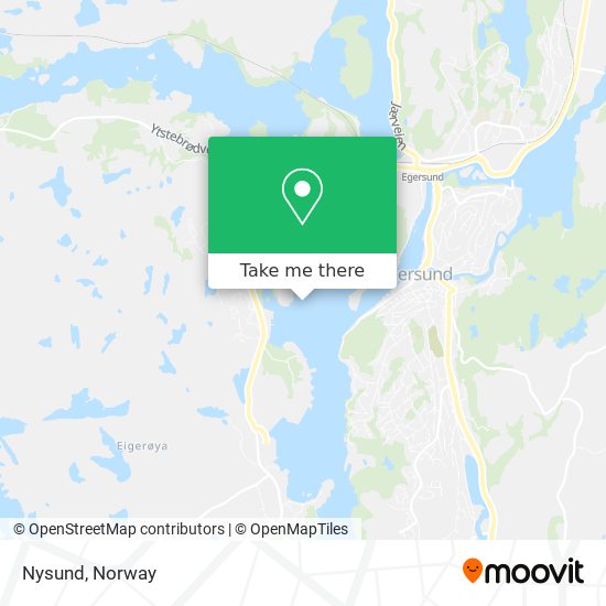 Nysund map