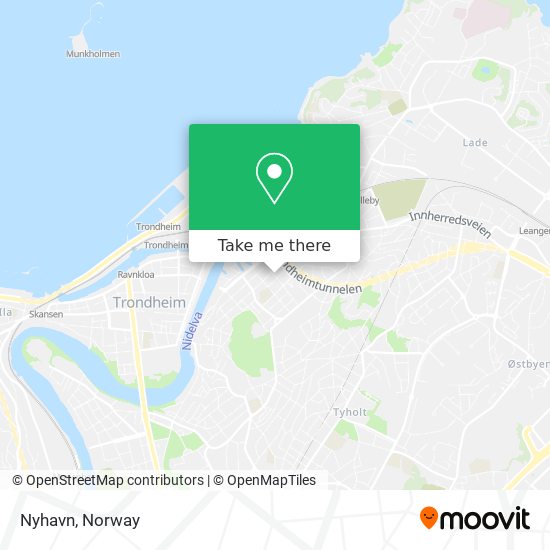 Nyhavn map