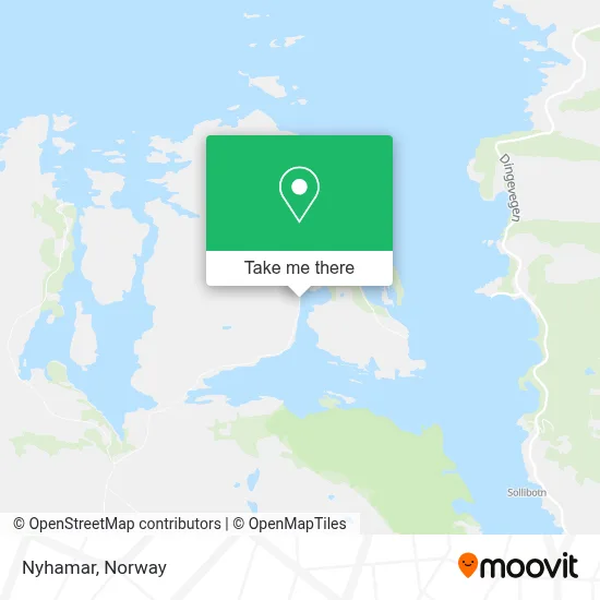 Nyhamar map