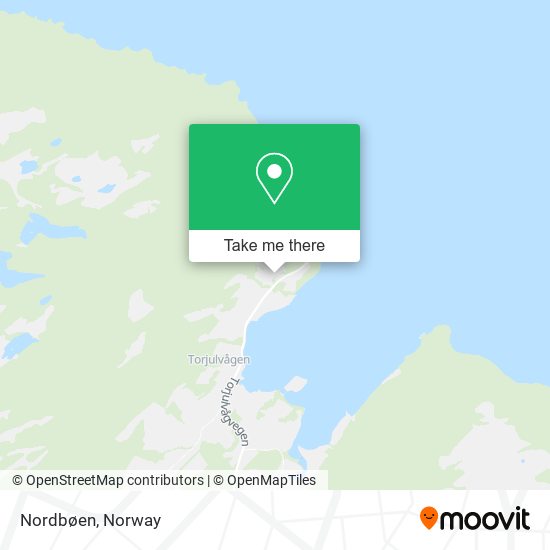 Nordbøen map