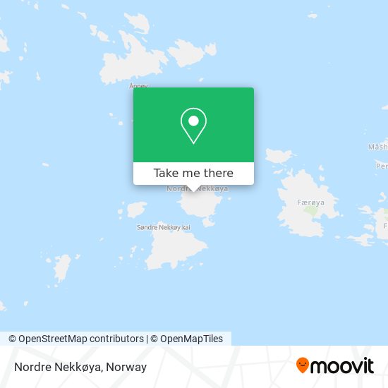 Nordre Nekkøya map