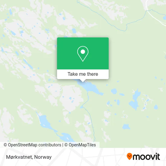 Mørkvatnet map