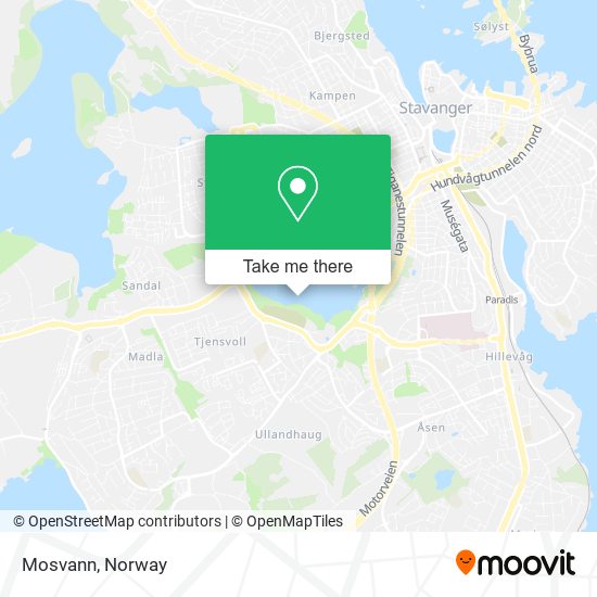 Mosvann map