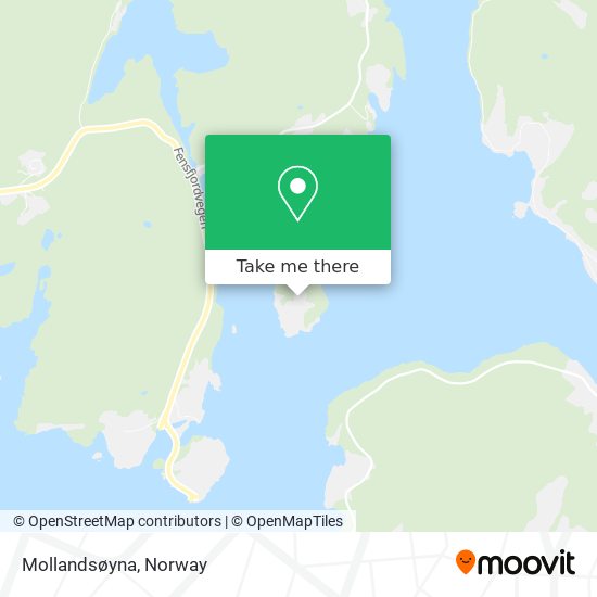 Mollandsøyna map