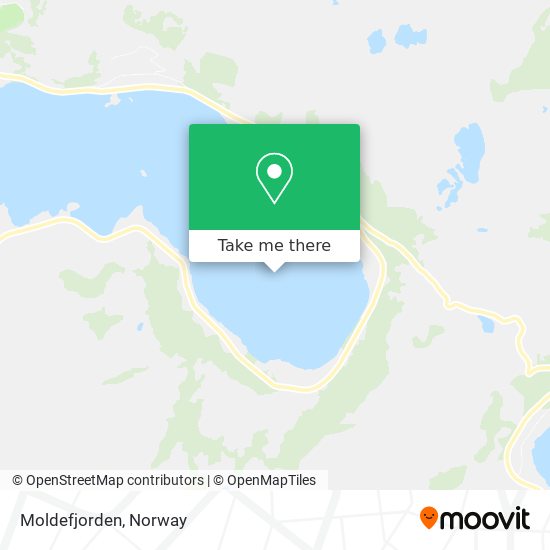 Moldefjorden map