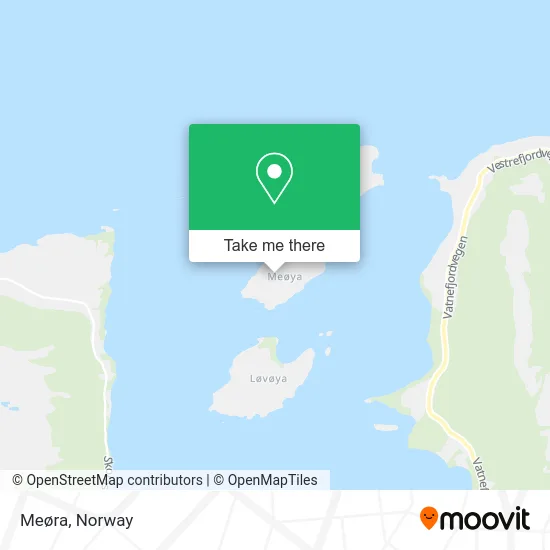 Meøra map