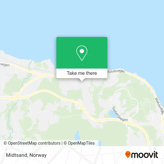 Midtsand map
