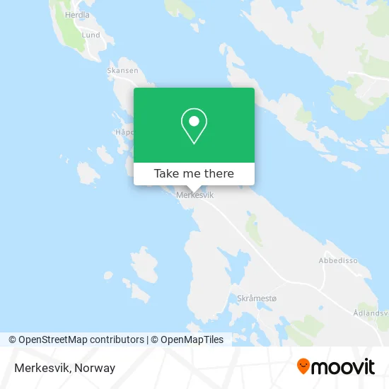 Merkesvik map