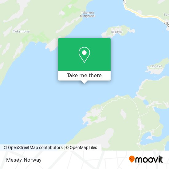Mesøy map