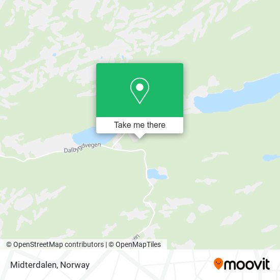 Midterdalen map