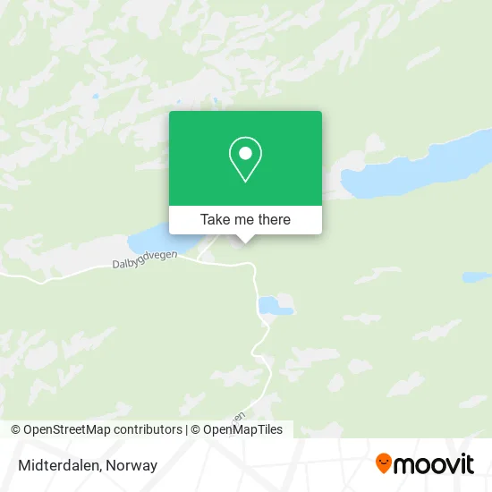 Midterdalen map