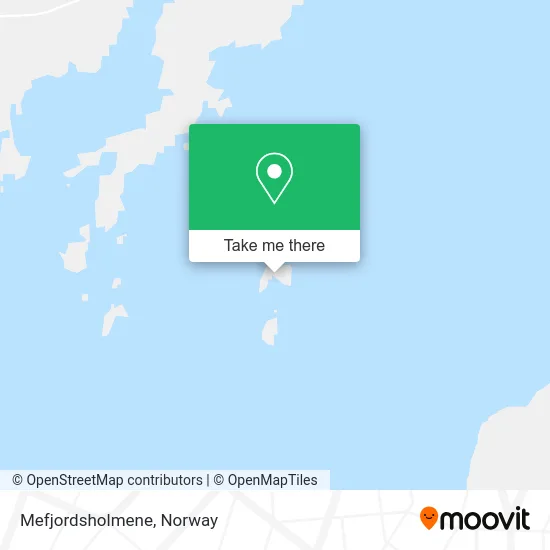 Mefjordsholmene map