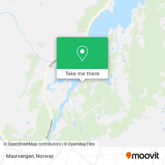 Maurvangen map