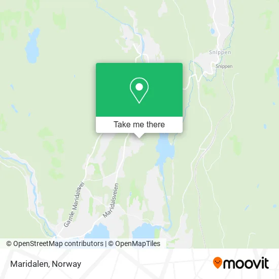 Maridalen map