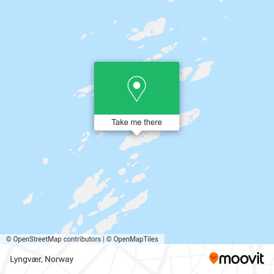 Lyngvær map