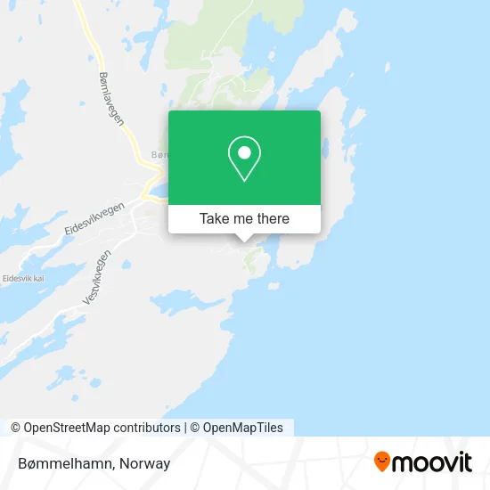 Bømmelhamn map