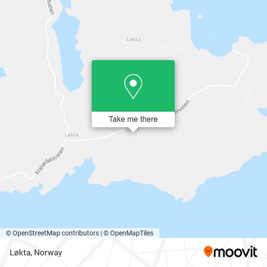 Løkta map