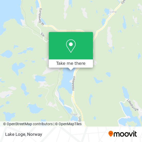 Lake Loge map