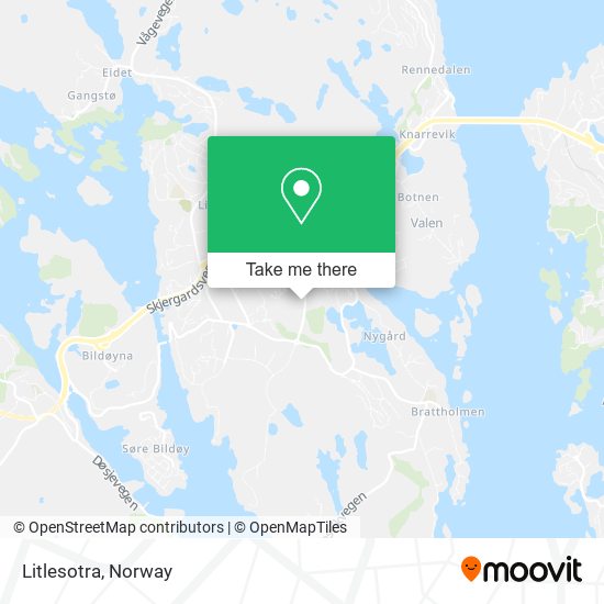 Litlesotra map