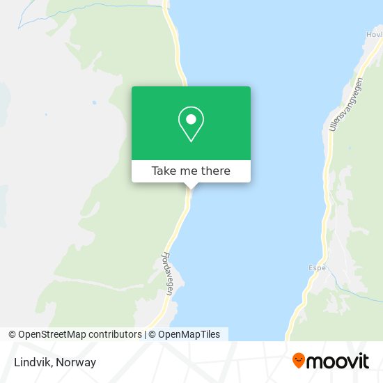 Lindvik map