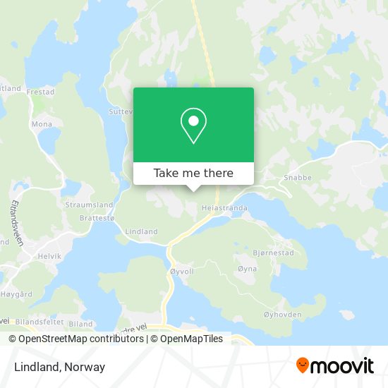 Lindland map