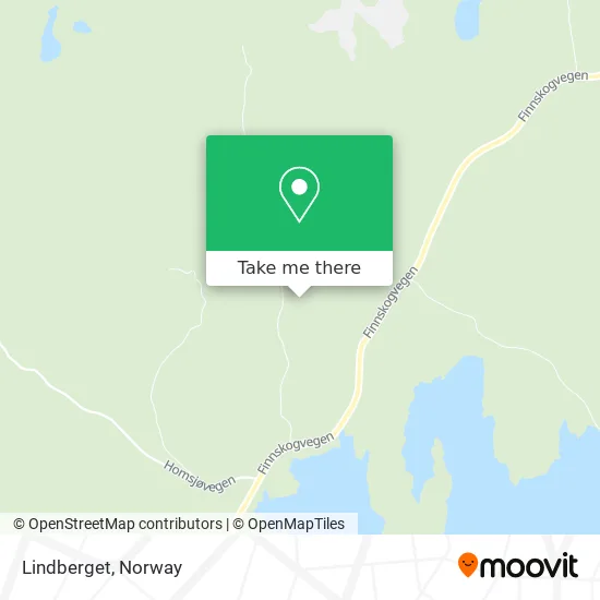 Lindberget map