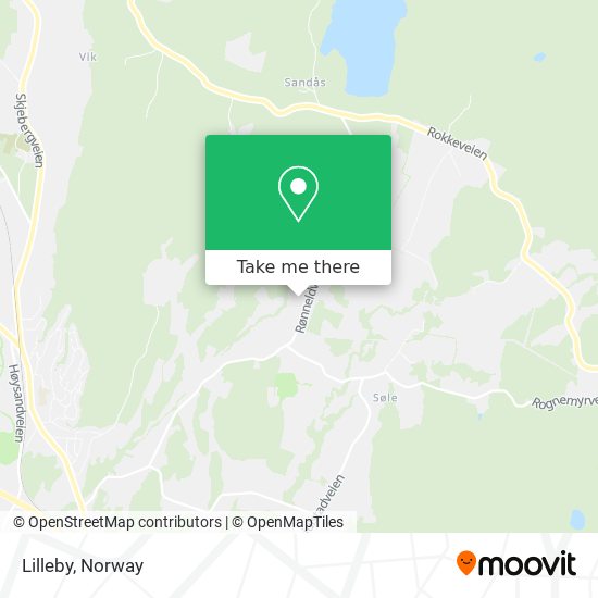 Lilleby map